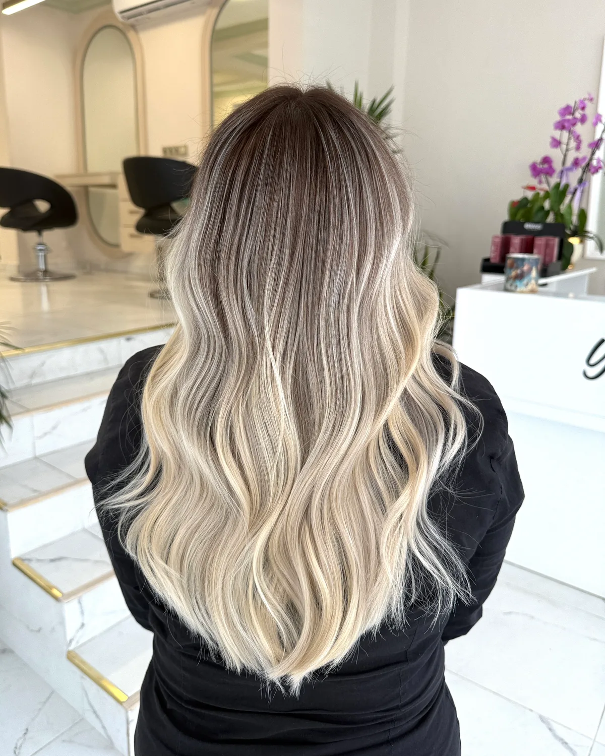Alanya Airtouch balayage ombré kuaför