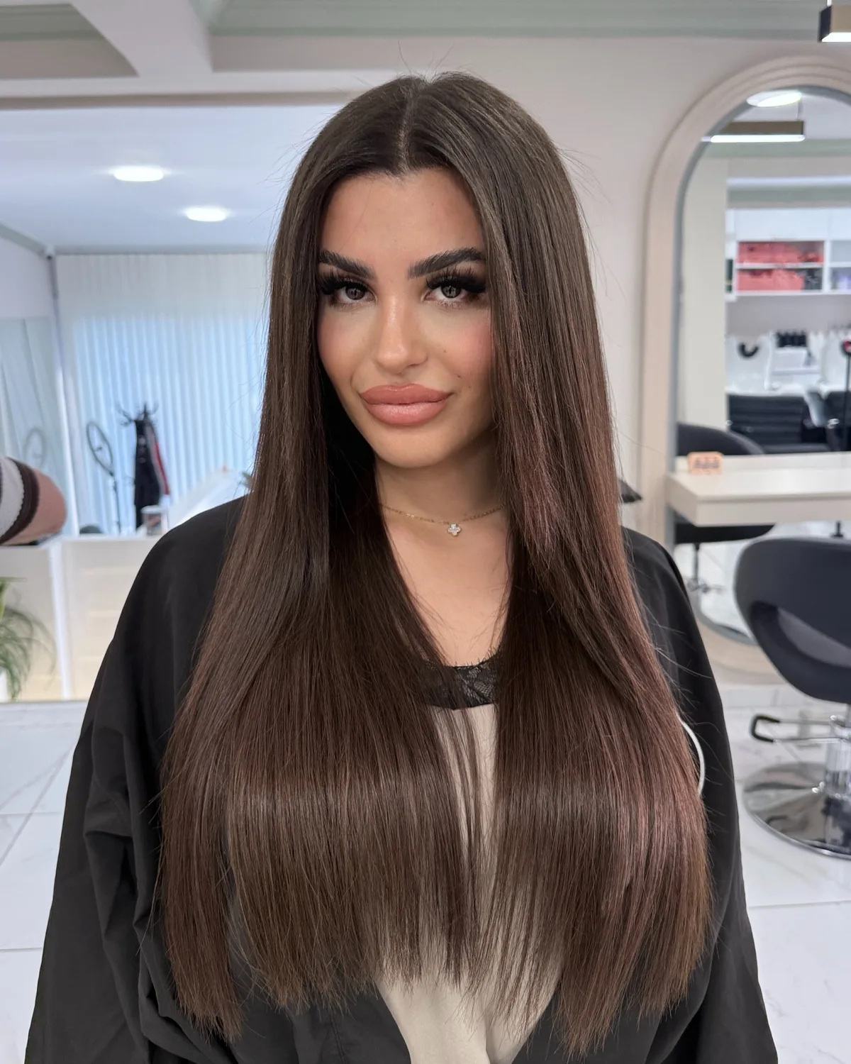 Alanya karamel çikolata saç boyama